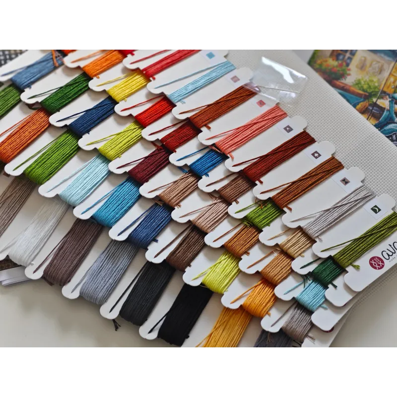 The Blue Vespa - Cross Stitch Kit AVA-P168