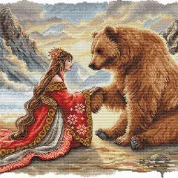 Pact of Friendship - Kit de point de croix AVA-P149