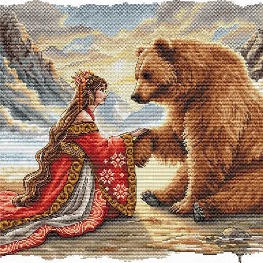 Pact of Friendship - Kit de point de croix AVA-P149