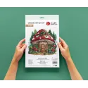 Mushroom Cabin - Cross Stitch Kit AVA-P109