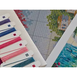 Средиземноморская мечта - Набор для вышивания крестом AVA-P133