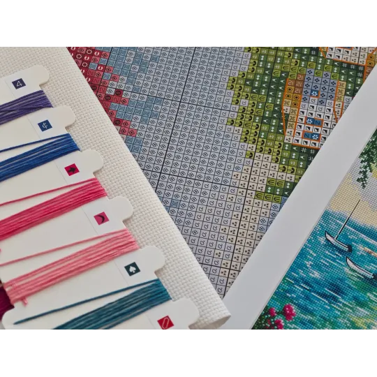 Mediterranean Dream - Cross Stitch Kit AVA-P133