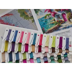 Rêve Méditerranéen - Kit Point de Croix AVA-P133