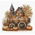 Autumn Cart - Cross Stitch Kit AVA-P078
