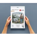 Nuotykis slėnyje - Kryželiu siuvinėjimo rinkinys AVA-P065