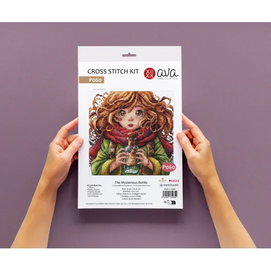 The Mysterious Bottle - Cross Stitch Kit AVA-P060