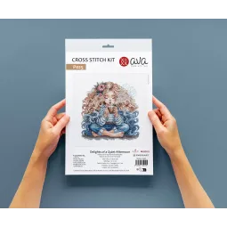 Freuden eines ruhigen Nachmittags - Kreuzstich-Set AVA-P025