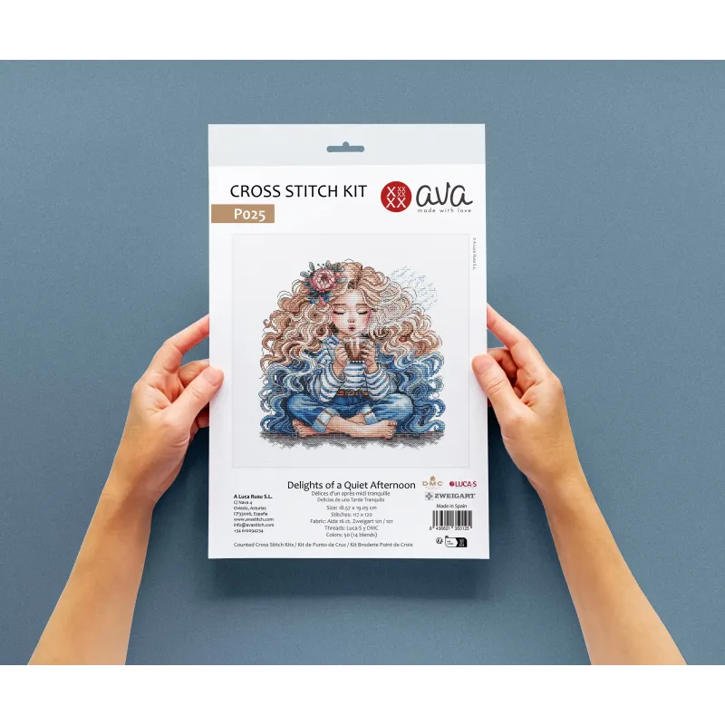 Delights of a Quiet Afternoon - Cross Stitch Kit AVA-P025