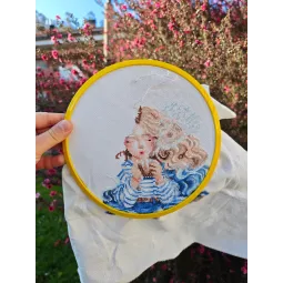 Délices d'un après-midi tranquille - Kit de point de croix AVA-P025