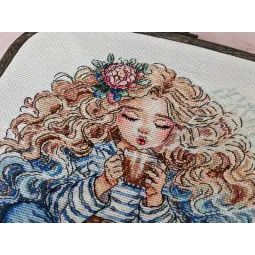 Délices d'un après-midi tranquille - Kit de point de croix AVA-P025