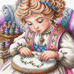 The Little Artisan - Cross Stitch Kit AVA-P024