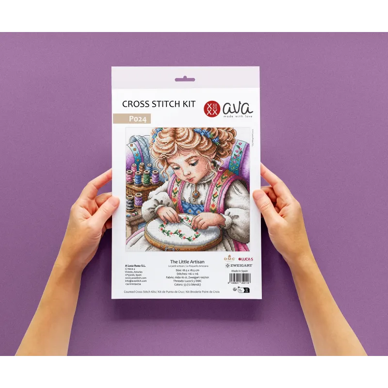 The Little Artisan - Cross Stitch Kit AVA-P024