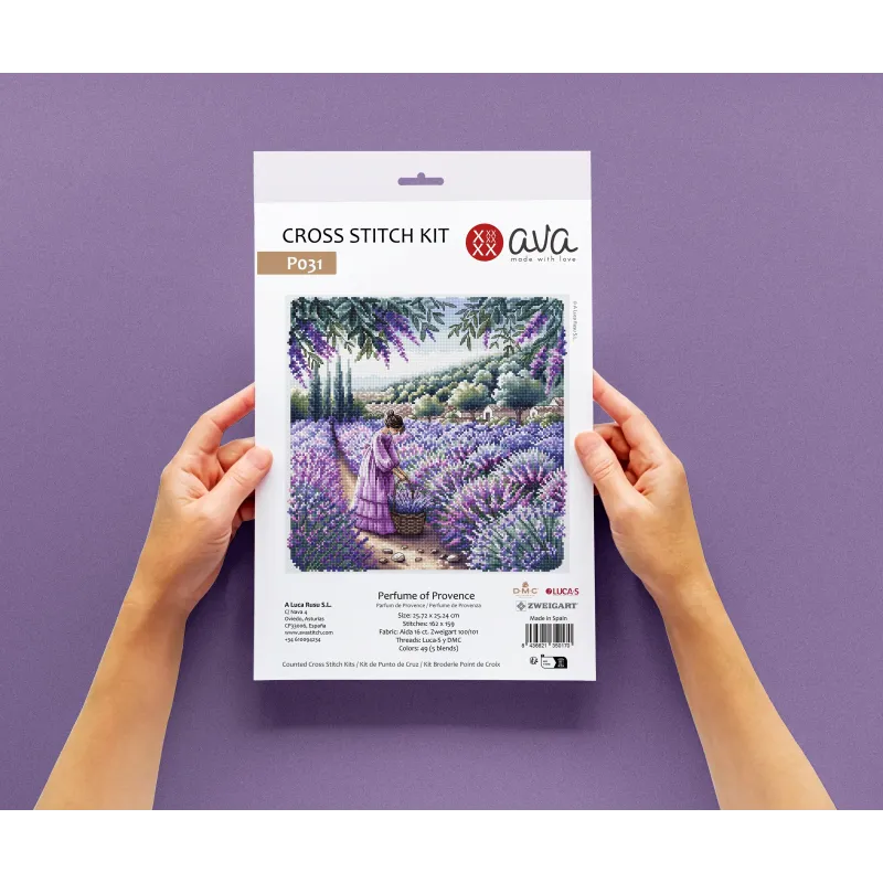 Parfum de Provence - Kit de point de croix AVA-P031