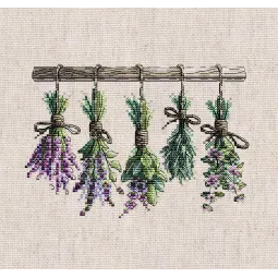 Branches Aromatiques - Kit de Point de Croix AVA-P058