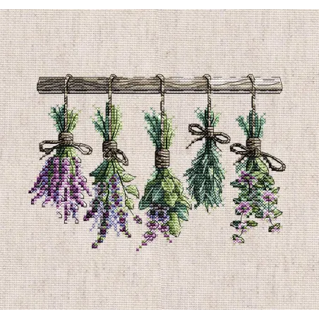 Aromatische Zweige - Kreuzstich-Set AVA-P058