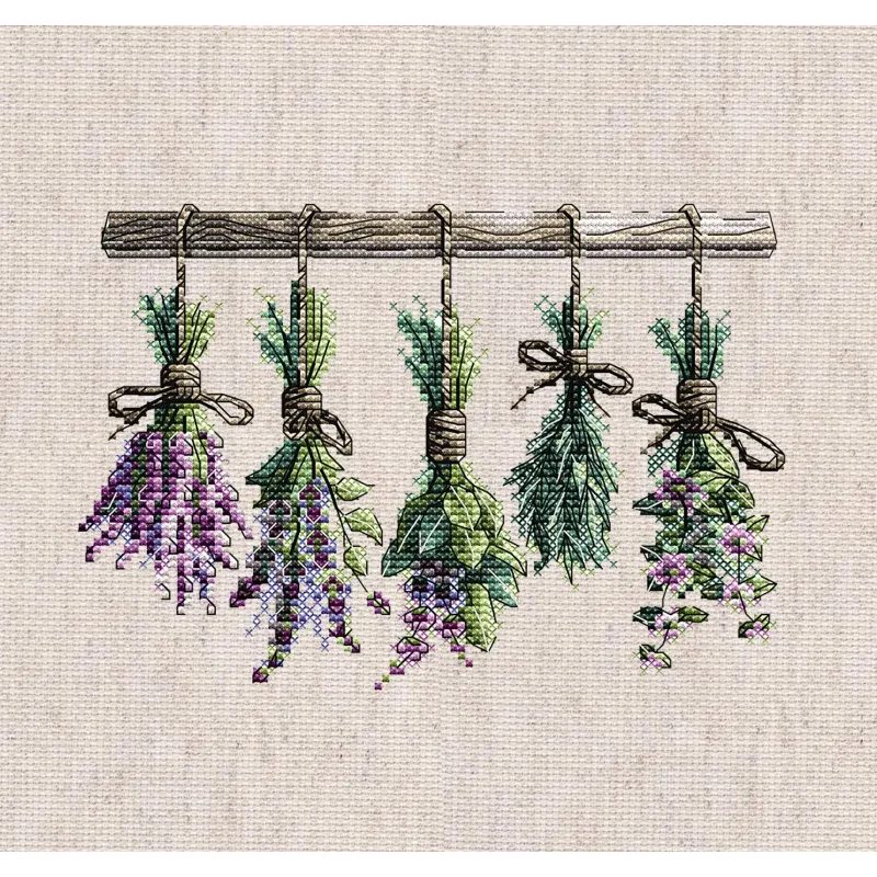 Aromatic Branches - Cross Stitch Kit AVA-P058