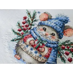 Weihnachtliche Magie - Kreuzstich-Set AVA-P027