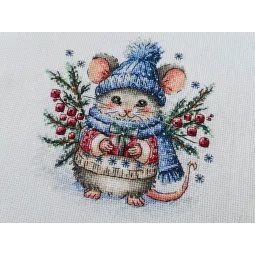 Weihnachtliche Magie - Kreuzstich-Set AVA-P027