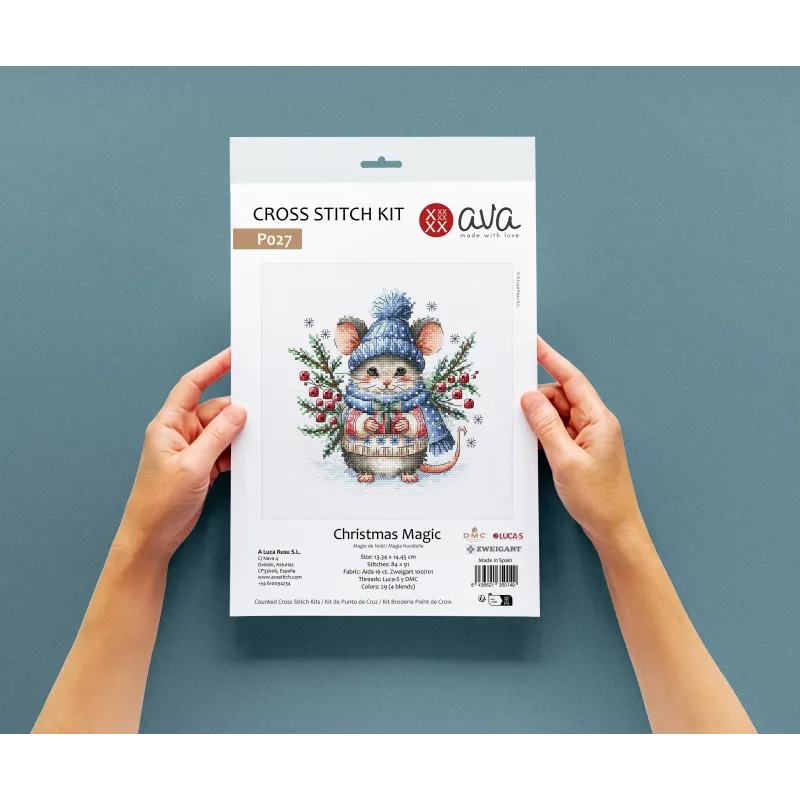 Christmassy Magic - Cross Stitch Kit AVA-P027