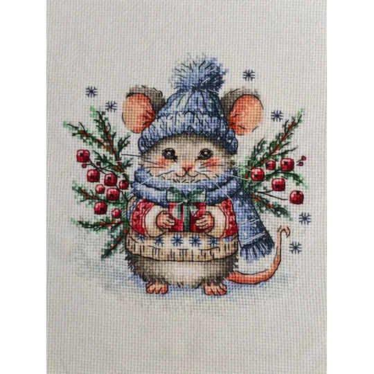 Weihnachtliche Magie - Kreuzstich-Set AVA-P027