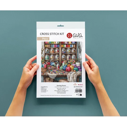 Sewing Room - Cross Stitch Kit AVA-P022