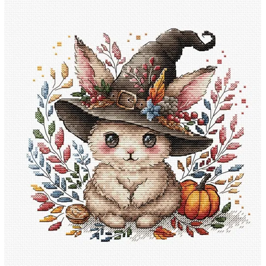 Magic Bunny in Autumn - Cross Stitch Kit AVA-P075