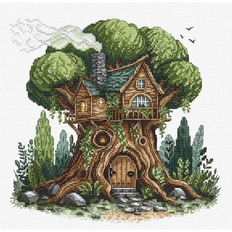 Tree House - Cross Stitch Kit AVA-P023