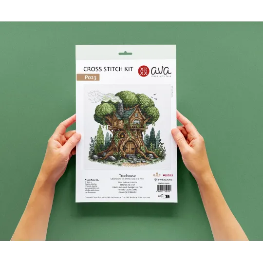 Tree House - Cross Stitch Kit AVA-P023