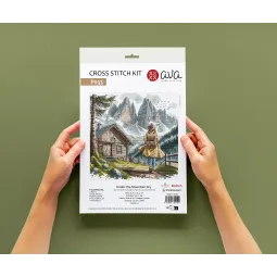 Unter dem Berg-Himmel - Kreuzstich-Set AVA-P033