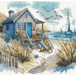 Unser Strand - Kreuzstich-Set AVA-P067