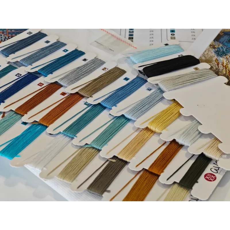 Notre Plage - Kit de Point de Croix AVA-P067