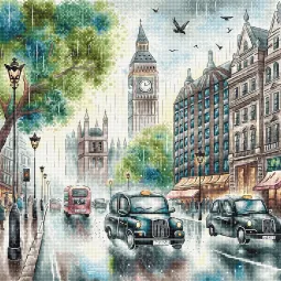 London - Cross Stitch Kit AVA-P055
