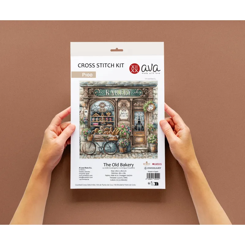 The Old Bakery - Cross Stitch Kit AVA-P100