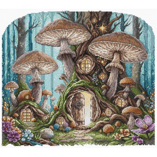Fairies Village - Cross Stitch Kit AVA-P071