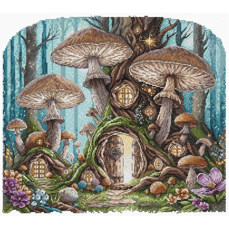 Fairies Village - Cross Stitch Kit AVA-P071