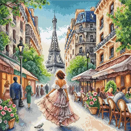 From Paris With Love - Cross Stitch Kit AVA-P126