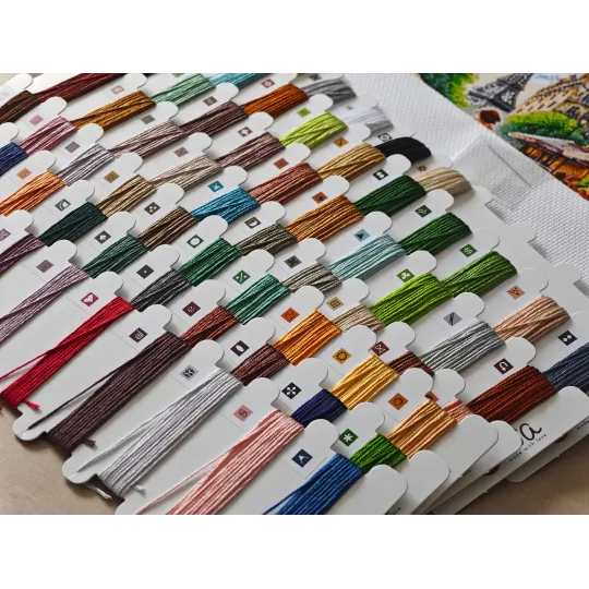 Von Paris mit Liebe - Kreuzstich-Set AVA-P126