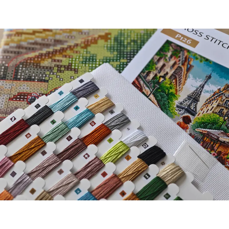 From Paris With Love - Cross Stitch Kit AVA-P126