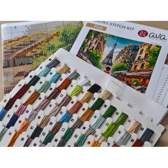 Из Парижа с любовью - Набор для вышивки крестом AVA-P126