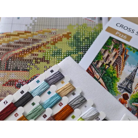 From Paris With Love - Cross Stitch Kit AVA-P126