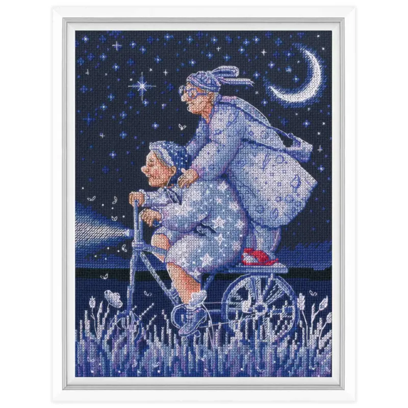 Cross-stitch kits When night falls… RTOM1044
