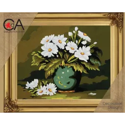 Kit tapisserie avec toile imprimée CDA6255K