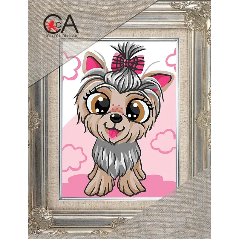 Набор для гобеленов с напечатанным холстом CDA3363K