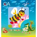 Tapestry Kit with printed canvas 10x10 Honey Bee CDA1014K