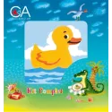 Tapestry Kit with printed canvas 10x10 Rubber Duck CDA1008K