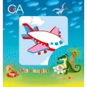 Gobelenų rinkinys su atspausdintu paveikslu 10x10 Jet Plane CDA1001K