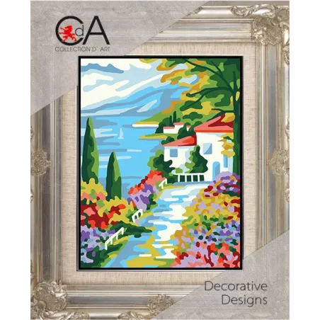 Gobelenų rinkinys su atspausdintu audiniu 14x18 Chalet CDA3376K