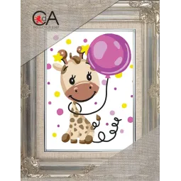 Набор для гобелена с напечатанным холстом 14x18 Праздничное настроение CDA3359K