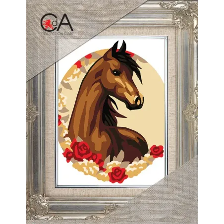 Gobeleno rinkinys su spausdinta drobe 14x18 Grace CDA3354K