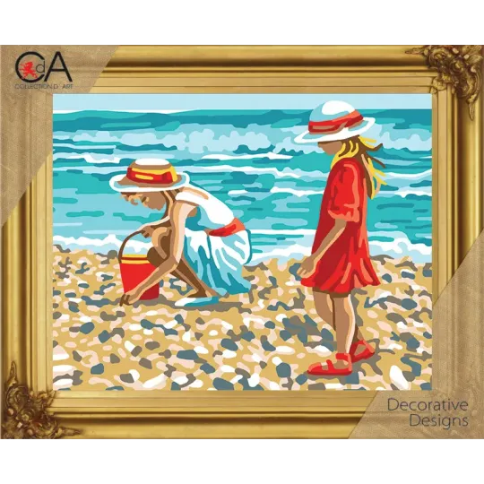 Gobelenų rinkinys su atspausdintu audiniu 22x30 Vasaros diena CDA6323K